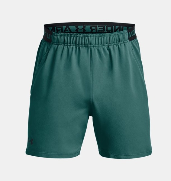 Yeşil Erkek UA Vanish Dokuma 6inch Şort