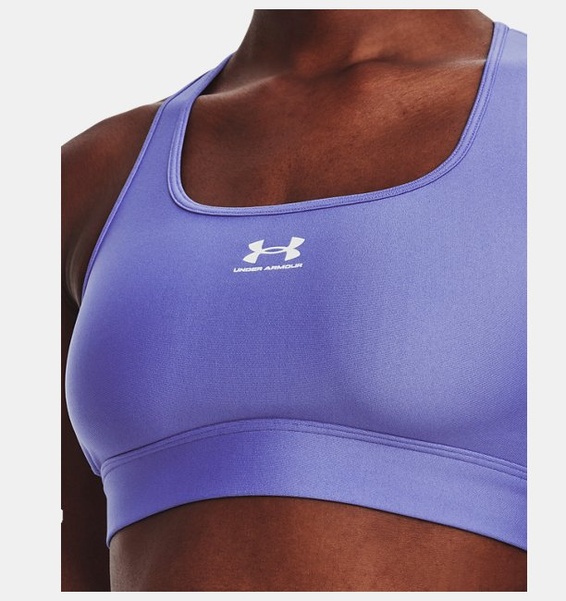 Mavi Kadın HeatGear® Armour Mid Padless Spor Sütyeni