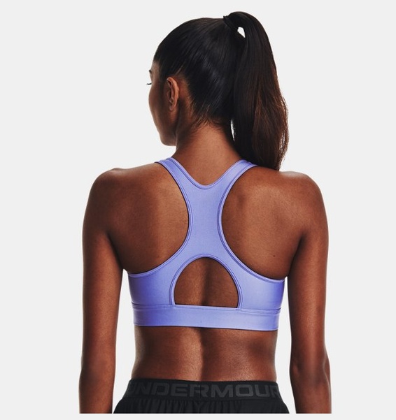 Mavi Kadın HeatGear® Armour Mid Padless Spor Sütyeni