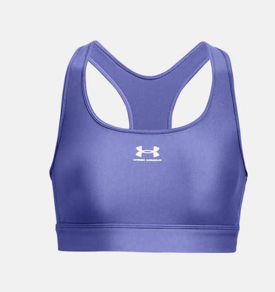 Mavi Kadın HeatGear® Armour Mid Padless Spor Sütyeni