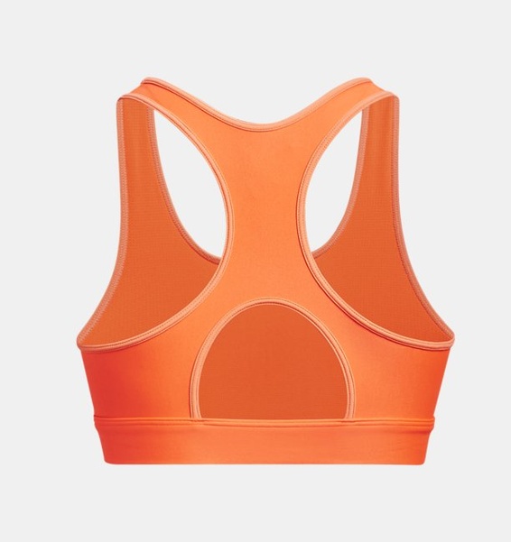 Turuncu Kadın HeatGear® Armour Mid Padless Spor Sütyeni