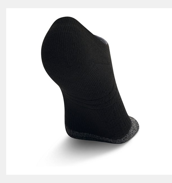 Siyah Çocuk HeatGear® 3’lü Paket No Show Çorap