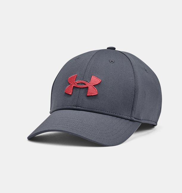 Erkek UA Blitzing Ayarlanabilir Şapka Gri