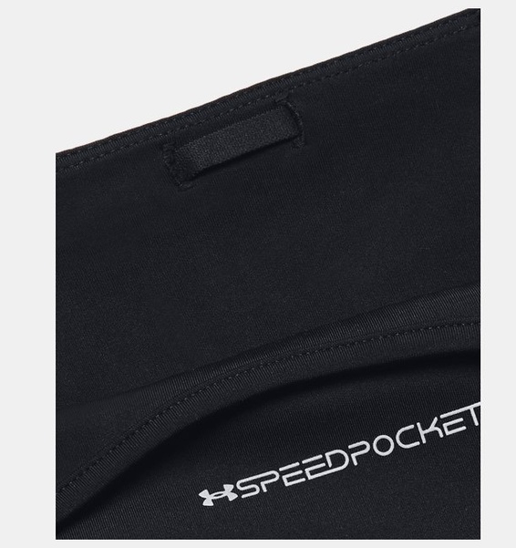 Siyah Kadın UA Fly-Fast Elite Bilekte Tayt