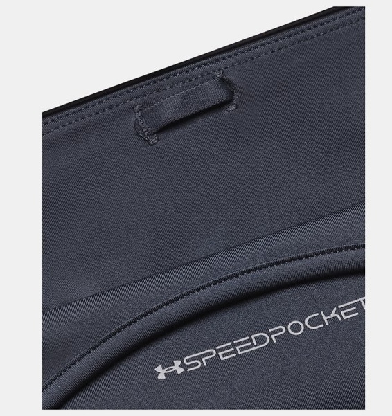 Gri Kadın UA Fly-Fast Elite Bilekte Tayt