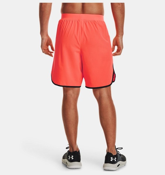 Turuncu Erkek UA HIIT Dokuma 8" Şort