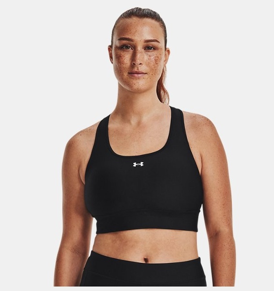 Siyah Kadın UA Crossback Longline Spor Sütyeni