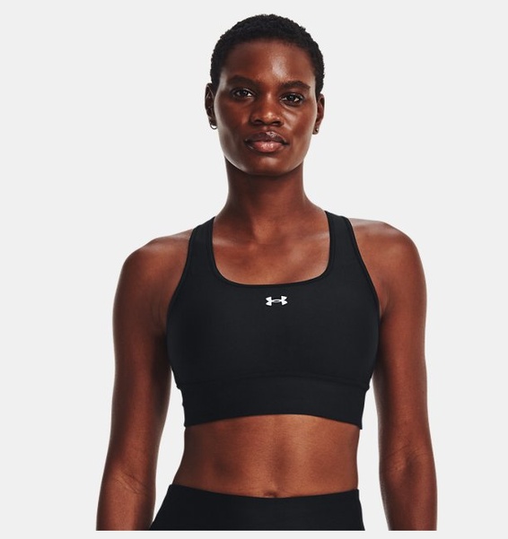 Siyah Kadın UA Crossback Longline Spor Sütyeni