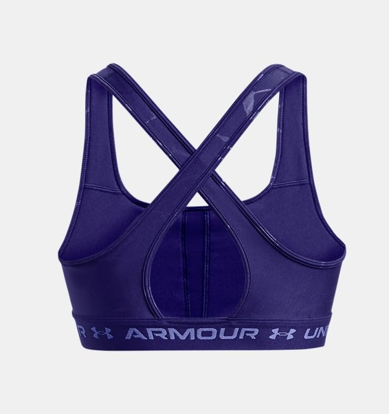 Mavi Kadın Armour® Mid Crossback Baskılı Spor Sütyeni