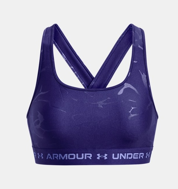 Mavi Kadın Armour® Mid Crossback Baskılı Spor Sütyeni