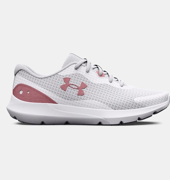 Beyaz Kadın UA Surge 3 Koşu Ayakkabısı