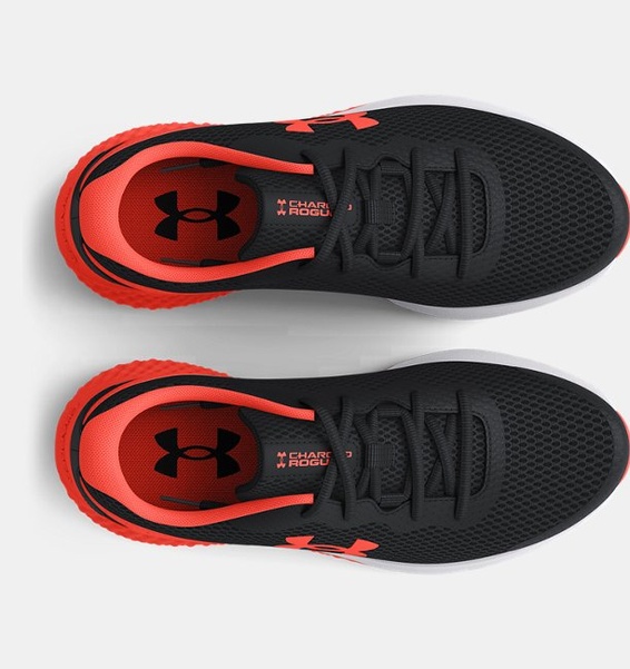 Siyah Erkek Çocuk UA Charged Rogue 3 Koşu Ayakkabısı