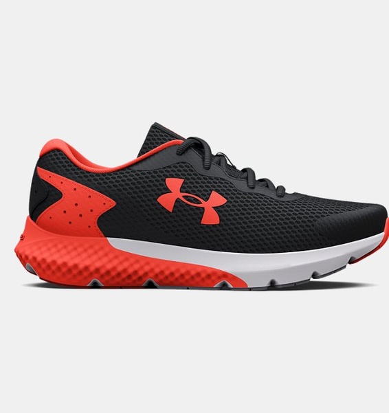 Siyah Erkek Çocuk UA Charged Rogue 3 Koşu Ayakkabısı