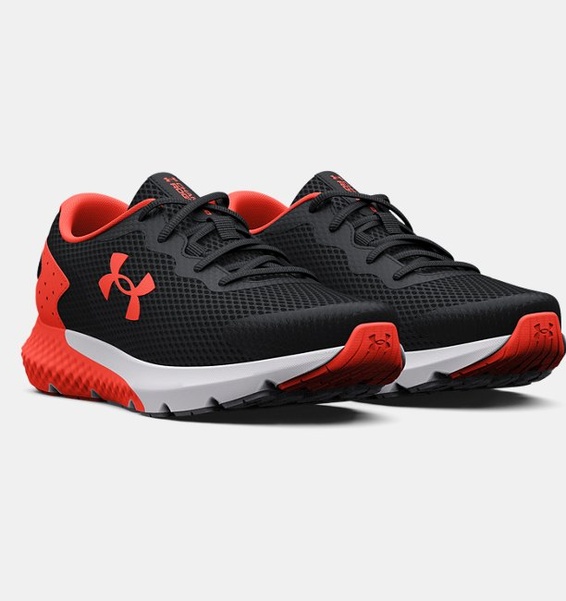 Siyah Erkek Çocuk UA Charged Rogue 3 Koşu Ayakkabısı