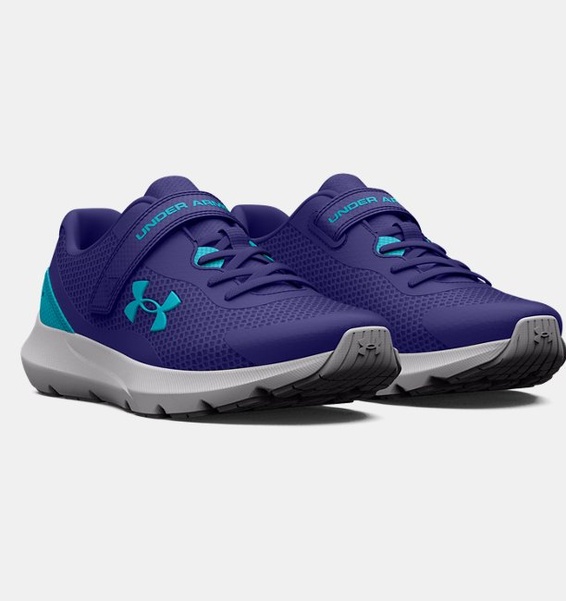 Mavi Erkek Çocuk UA Surge 3 AC Koşu Ayakkabısı