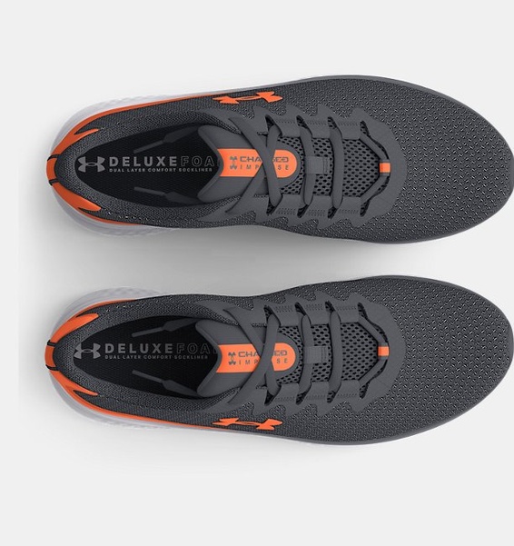 Gri Erkek UA Charged Impulse 3 Koşu Ayakkabısı