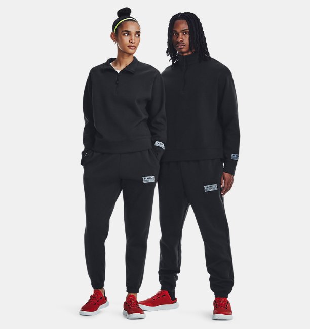 Unisex UA Summit Örme  Eşofman Altı Siyah