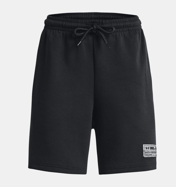 Siyah Unisex UA Summit Örgü Şort