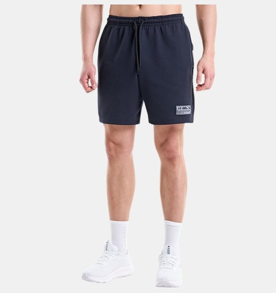Siyah Unisex UA Summit Örgü Şort