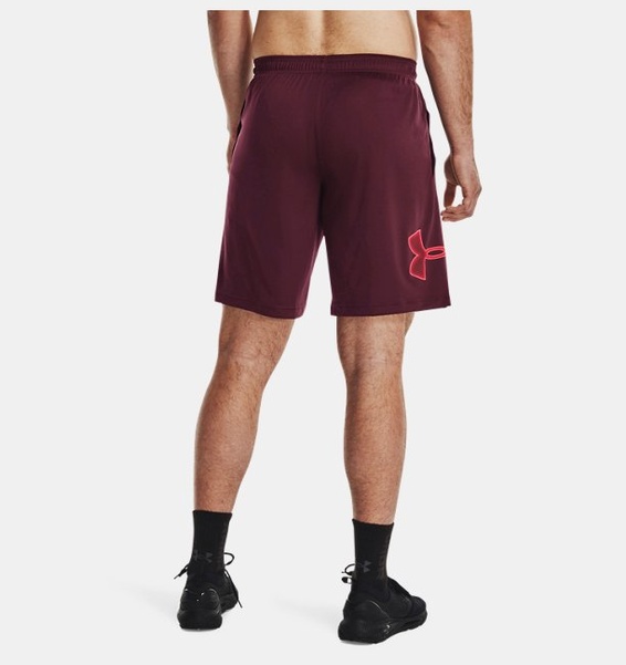 Kırmızı Erkek UA Tech Graphic Şort