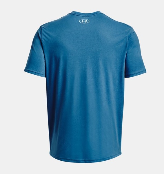 Mavi Erkek UA GL Foundation Kısa Kollu T-shirt