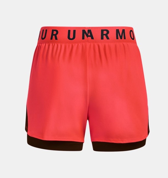 Pembe Kadın UA Play Up 2-in-1 Şort