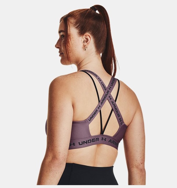 Lacivert Kadın UA Crossback Low Spor Sütyeni