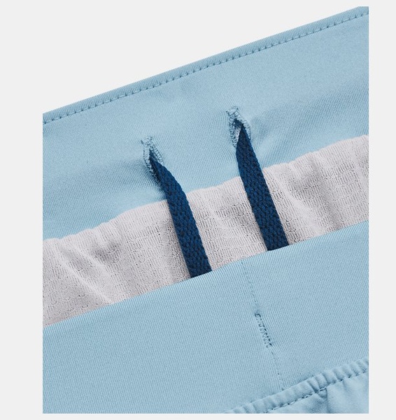 Mavi Erkek UA Launch Koşu 5inç Şort