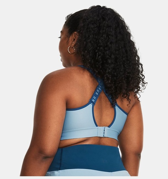 Mavi Kadın UA Infinity Mid Covered Spor Sütyeni