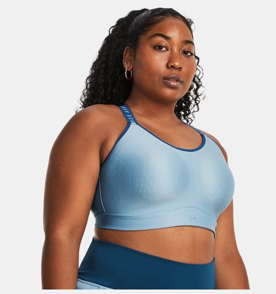 Mavi Kadın UA Infinity Mid Covered Spor Sütyeni