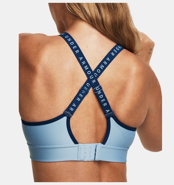 Mavi Kadın UA Infinity Mid Covered Spor Sütyeni