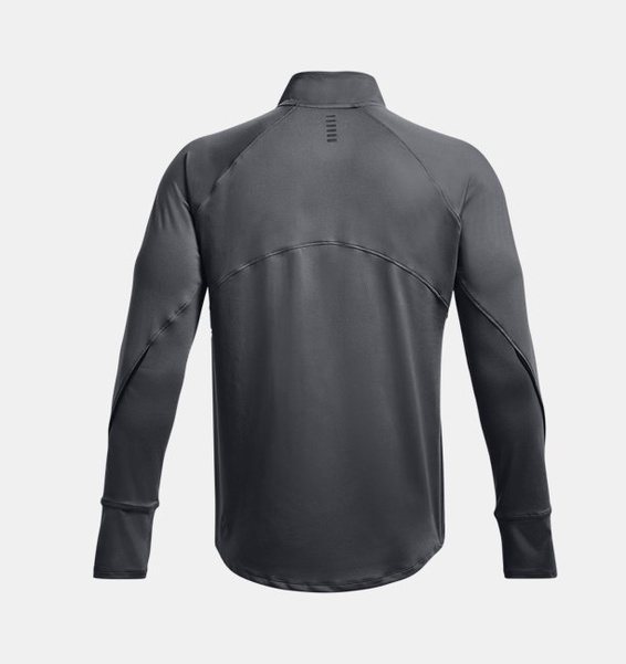 Gri Erkek UA Qualifier Koşu 2.0 ½ Fermuarlı Sweatshirt