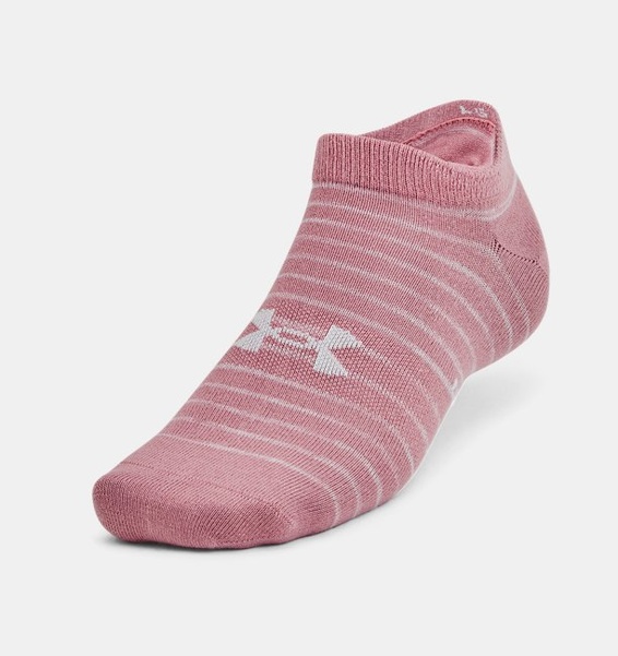 Pembe Unisex UA Essential 6’lı Paket No Show Çorap