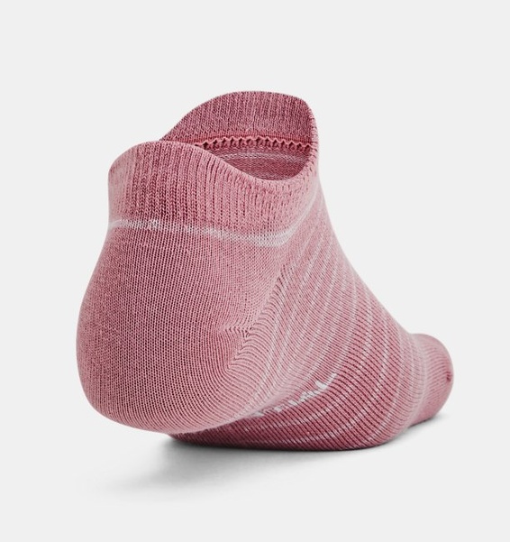 Pembe Unisex UA Essential 6’lı Paket No Show Çorap