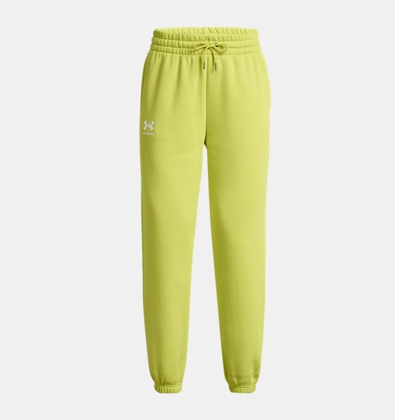 Sarı Kadın UA Icon Fleece Eşofman Altı
