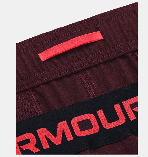 Kırmızı Erkek UA Vanish Dokuma 6inch Şort