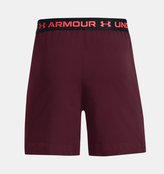 Kırmızı Erkek UA Vanish Dokuma 6inch Şort