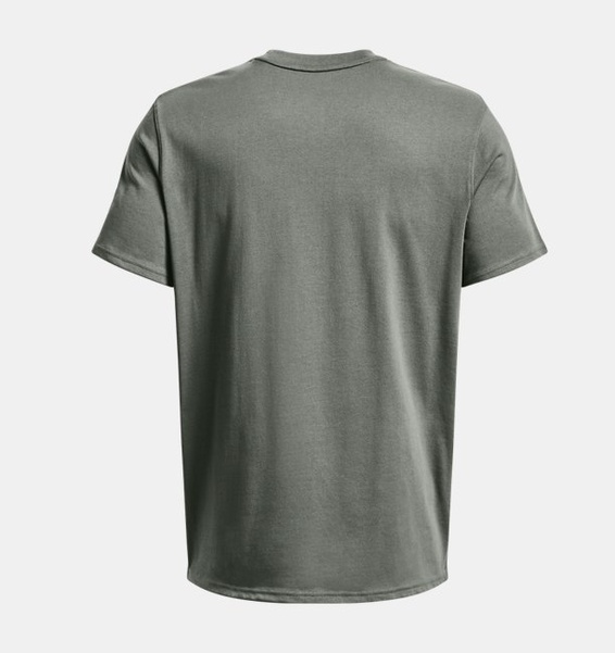 Yeşil Erkek UA LOGO EMB Heavyweight Kısa Kollu T-shirt