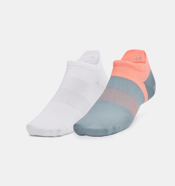 Mavi Unisex UA ArmourDry™ Koşu Lite 2’li Paket No Show Tab Çorap