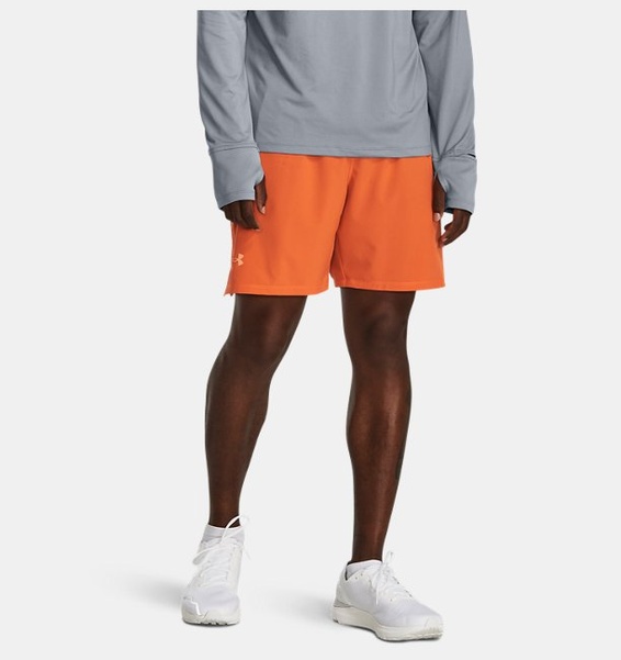 Turuncu Erkek UA Launch Pro 7inch Şort