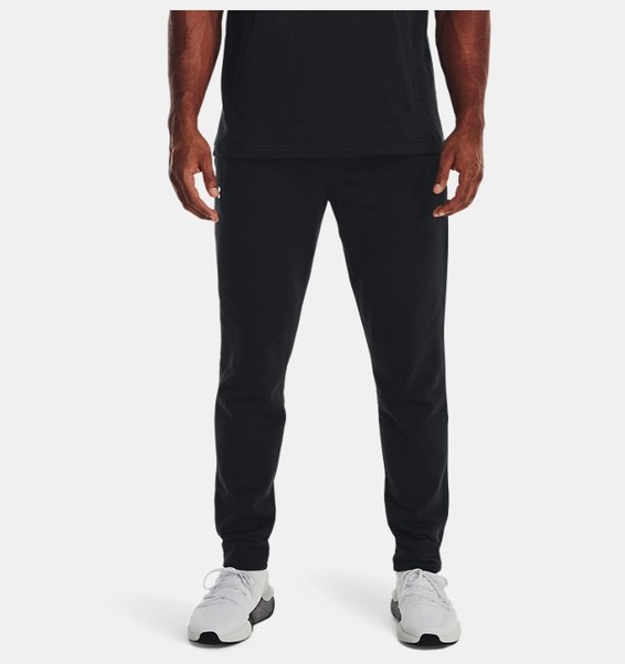 Siyah UA Rival Terry Pant
