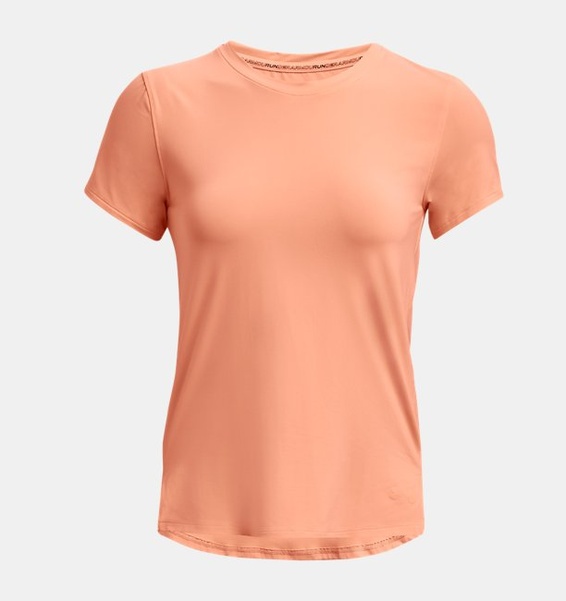 Yavruağzı Kadın UA Serin Tutan Laser T-shirt