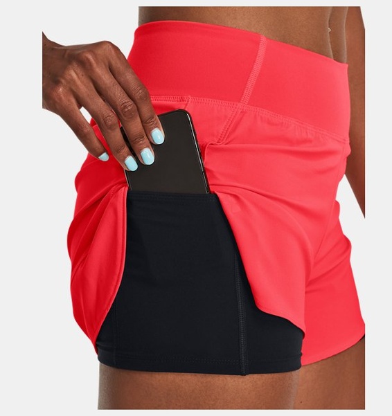 Pembe Kadın UA Vanish 2in1 Şort
