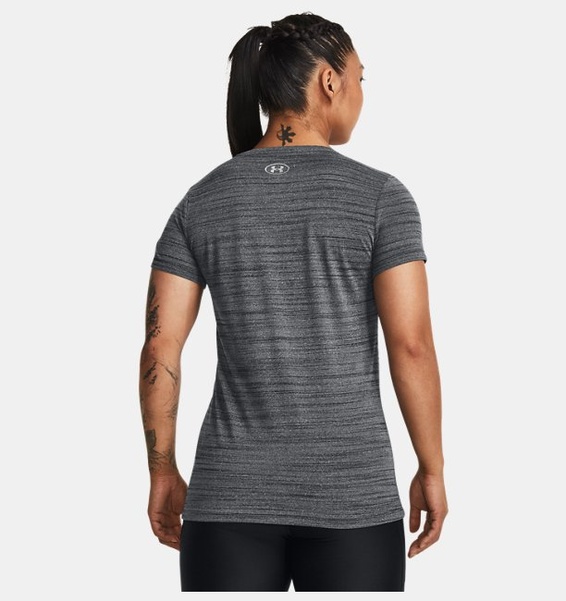 Siyah Kadın UA Tech™ Tiger Kısa Kollu T-shirt