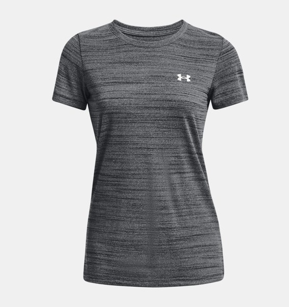Siyah Kadın UA Tech™ Tiger Kısa Kollu T-shirt