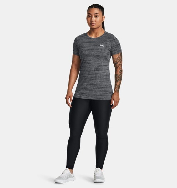 Siyah Kadın UA Tech™ Tiger Kısa Kollu T-shirt
