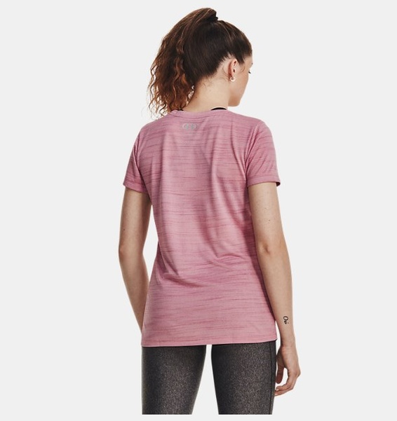Pembe Kadın UA Tech™ Tiger Kısa Kollu T-shirt