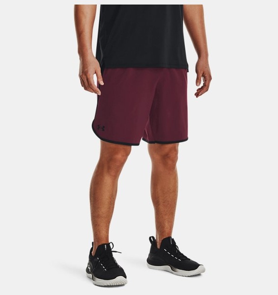 Kırmızı Erkek UA HIIT Dokuma 8" Şort