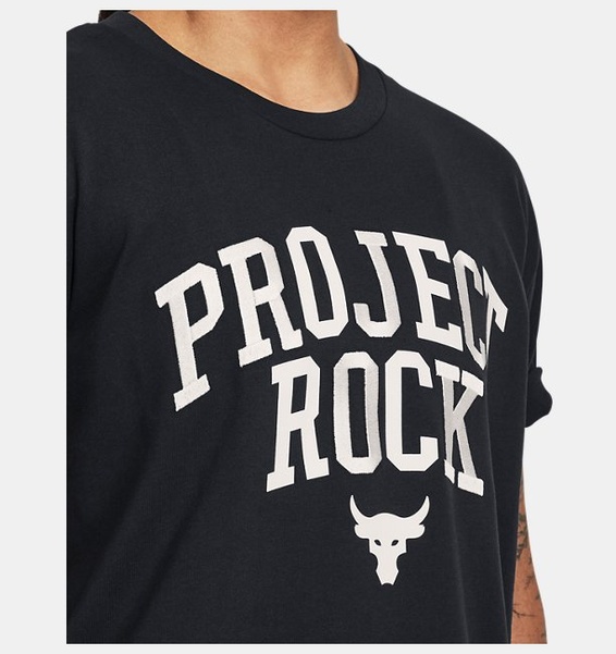 Siyah Kadın Project Rock Heavyweight Campus T-shirt