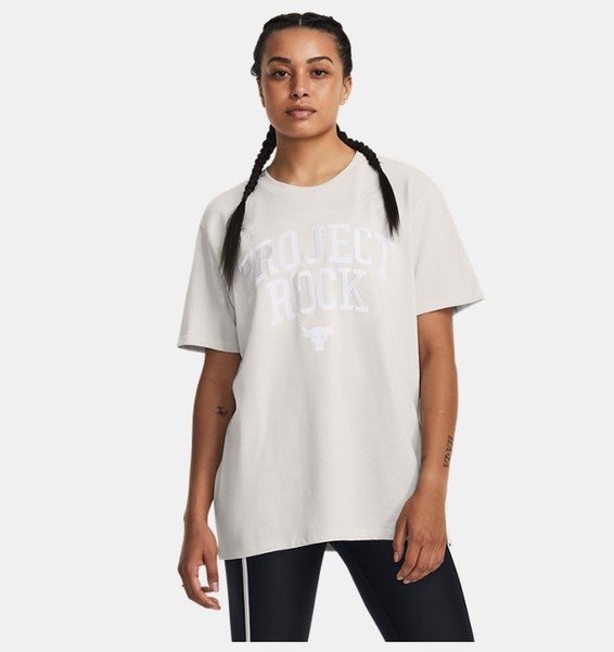 Beyaz Kadın Project Rock Heavyweight Campus T-shirt